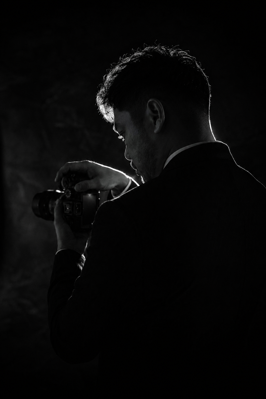 Karl en tournage